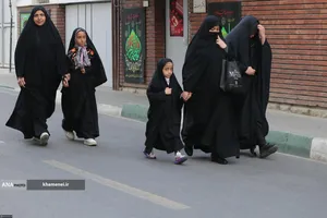 دومین شب عزاداری حضرت فاطمةالزهرا(س) با حضور زهبر م انقلاب