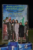 درخشش رنگ مدال مسابقات دوومیدانی در چشمان دختران دانشگاه آزاد