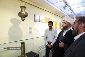 مراسم افتتاح نمایشگاه &laquo; آیینه&zwnj;های نعت&raquo; آیین گرامیداشت ۱۵۰۰مین سالگرد میلاد پیامبر اکرم(ص) با حضور حجت&zwnj;الاسلام والمسلمین محمد قمی رییس سازمان تبلیغات اسلامی