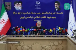 نشست خبری محمدصادق معتمدیان، استاندار تهران 