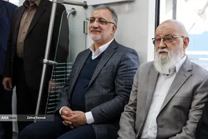 آیین بهره برداری از 2 رام قطار مترو ملی