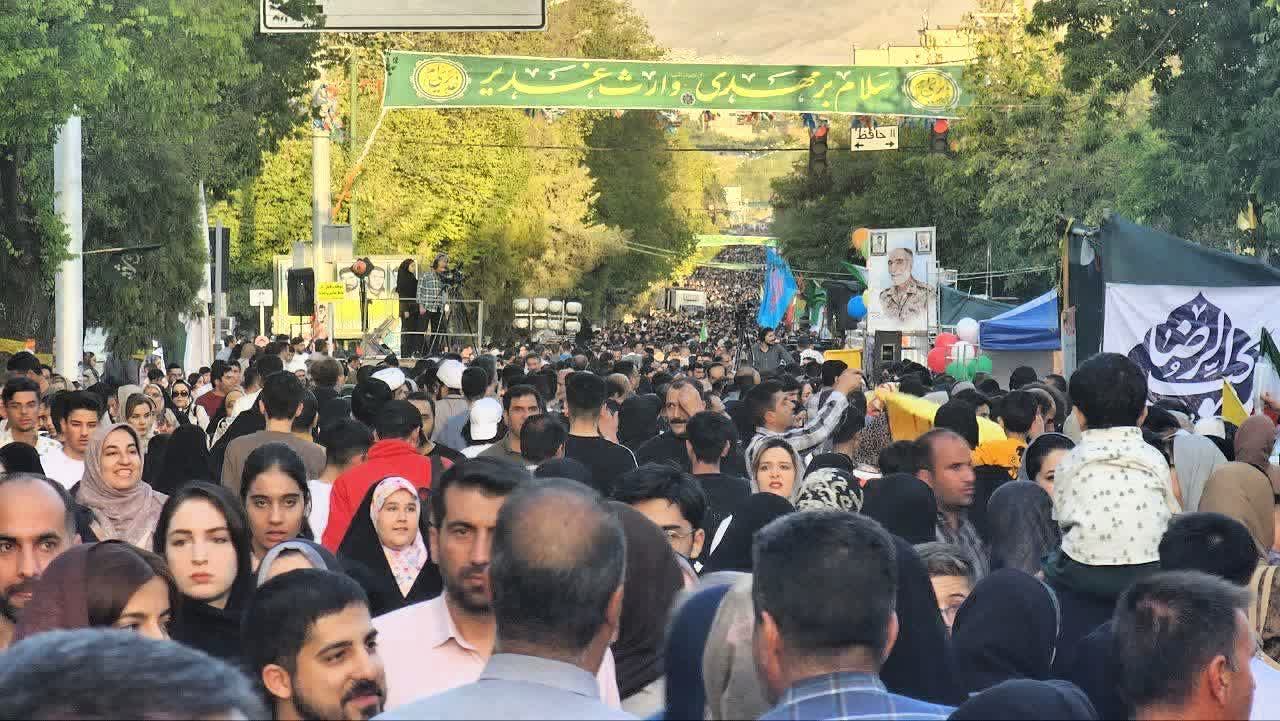 برپایی ۴ موکب دانشگاه آزاد شهرکرد در جشن عید غدیر