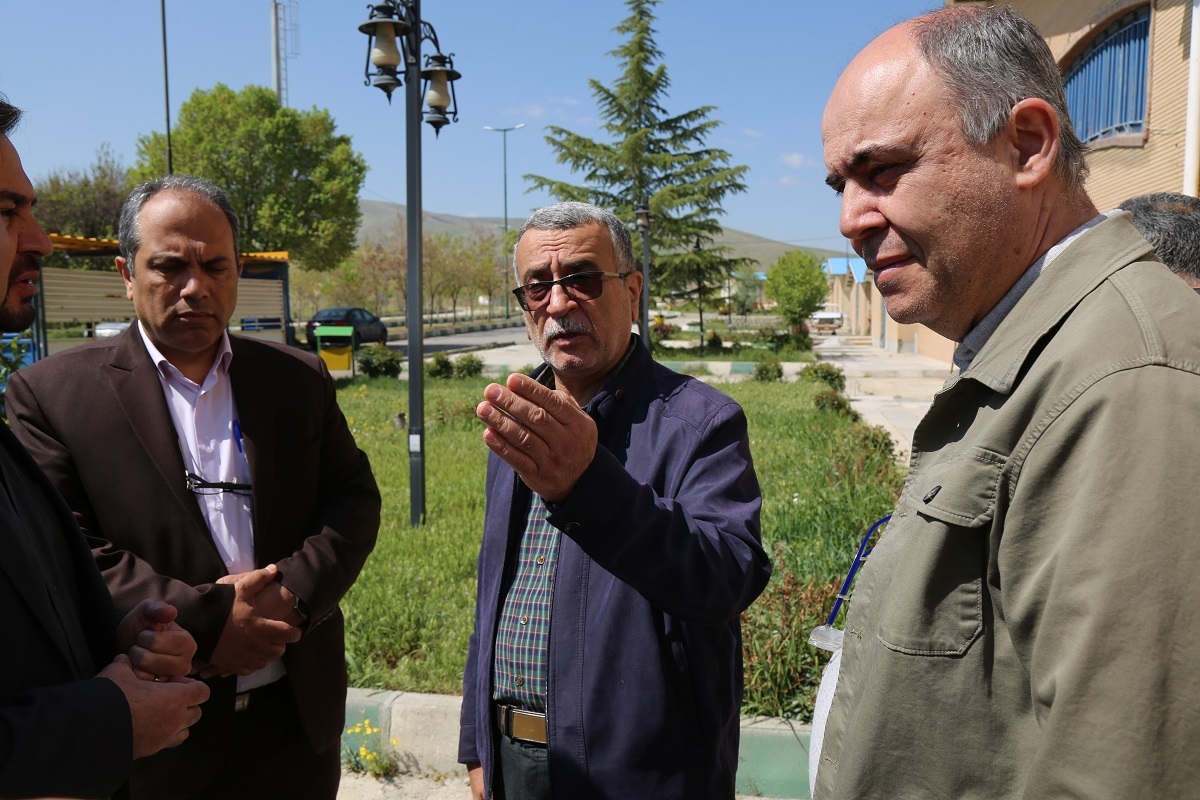 بازدید مجریان طرح بازمهندسی کشاورزی و منابع طبیعی دانشگاه آزاد از واحد کرمانشاه
