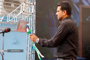  دکتر رنجبر زنگ آغاز سال تحصیلی را در لامرد به صدا درآورد 
