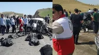 تصادف مرگبار جاده‌ای در ایلام با ۸ کشته