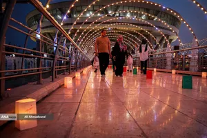 یادبود چهلمین روز شهدای جنگ ۱۲ روزه در برج میلاد