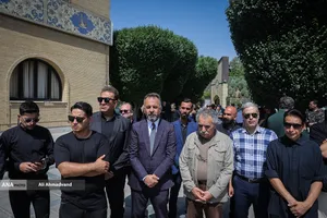 مراسم تشییع پیکر &laquo;بهروز رضوی&raquo; 