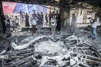 بازدید خبرنگاران خارجی از ساختمان شیشه‌ای صداوسیما