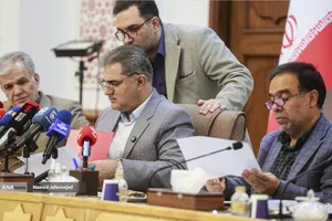 نشست علی نبیان رییس سازمان ملی زمین و مسکن وزارت راه و شهرسازی با اصحاب رسانه