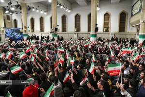 دیدار دانش&zwnj;آموزان و دانشجویان با رهبر معظم انقلاب