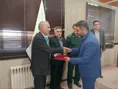 مراسم معارفه مسئول بسیج اساتید بوکان