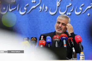 نشست خبری علی القاصی&zwnj;مهر، رئیس کل دادگستری استان تهران