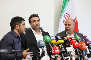 مراسم امضای تفاهم&zwnj;نامه همکاری فدراسیون کشتی و دانشگاه آزاد اسلامی