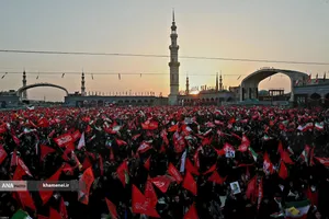 تشییع پیکر مطهر امام مجاهد شهید در شهر مقدس قم