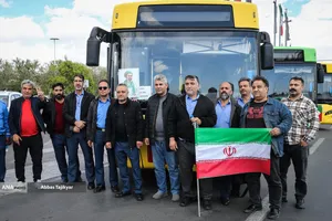 رونمایی از ۵۰ اتوبوس برقی جدید در تهران