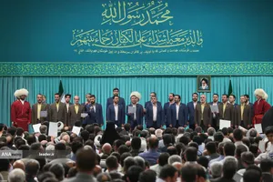 مراسم عید ولادت پیامبر اعظم(ص) و امام صادق(ع) در حسینیه امام خمینی(ره)