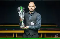 قهرمانی مزینی در اسنوکر کیو تور امارات