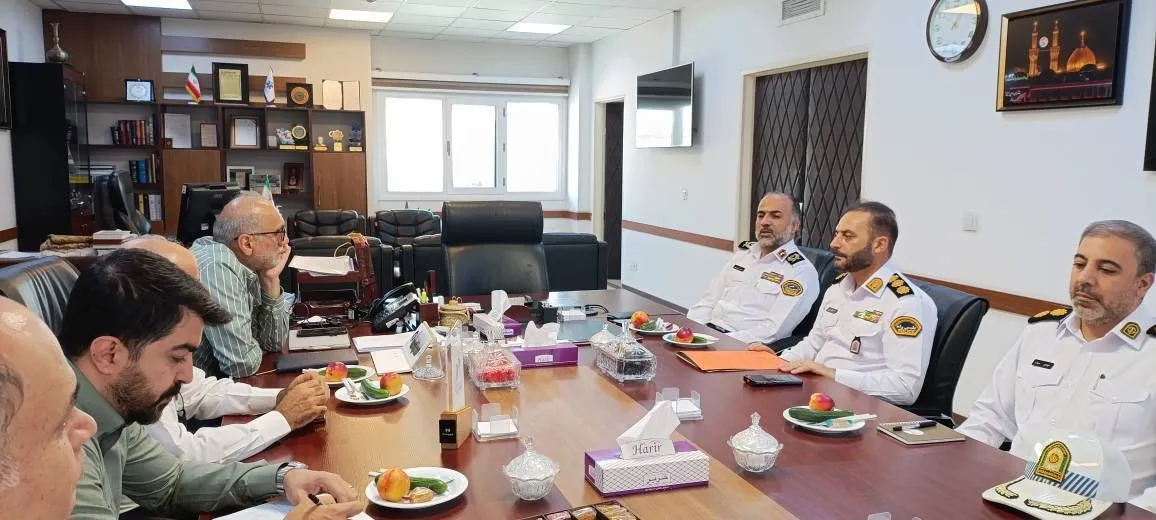 دیدار رئیس پلیس راه با رئیس اورژانس