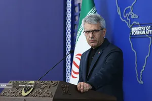 نشست خبری اسماعیل بقایی سخنگوی وزارت امور خارجه