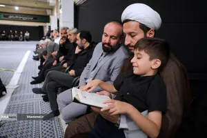 عزاداری ایام شهادت حضرت فاطمةالزهرا(س) با حضور رهبر معظم انقلاب