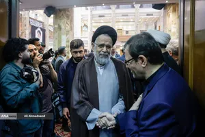 مراسم گرامیداشت شهید علی لاریجانی 
