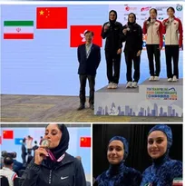 کسب نخستین مدال آسیایی تاریخ ژیمناستیک بانوان ایران توسط دانشجوی دانشگاه آزاد