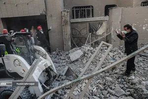 جنایت آمریکایی-صهیونی در خیابان ایران تهران