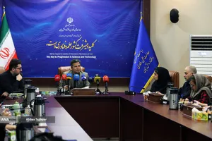 نشست خبری وحید ضرغامی دبیر ستاد توسعه اقتصاد دانش&zwnj;بنیان مواد و ساخت پیشرفته