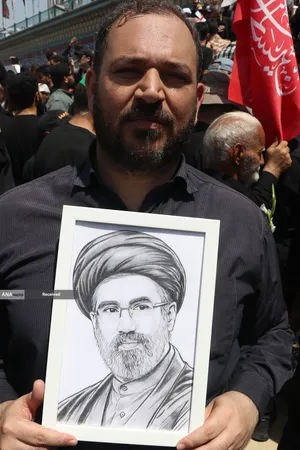 مراسم وداع با رهبر شهید انقلاب