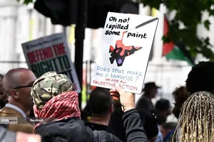 دستگیری 365 نفر از حامیان فلسطین توسط پلیس لندن