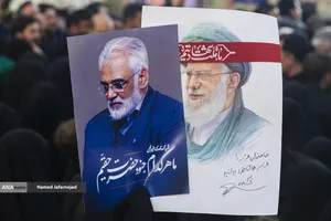 تدفین پیکر شهید طهرانچی در حرم حضرت عبدالعظیم حسنی(ع)