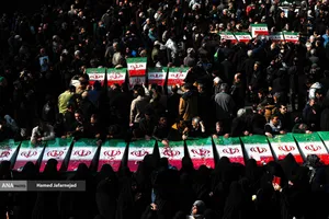 تشییع پیکر مطهر 100 شهید گمنام - معراج شهدا