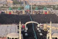 تشییع پیکر مطهر امام مجاهد شهید در شهر مقدس قم