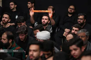مراسم عزاداری هیأت&zwnj;های دانشجویی در حسینیه امام خمینی(ره)