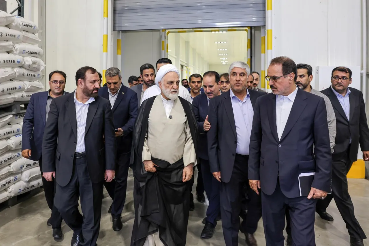 بازدید رئیس قوه قضاییه از یکی از بنادر خشک استراتژیک کشور