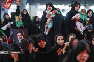 مراسم شیرخوارگان حسینی در مصلی امام خمینی(ره)
