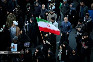 مراسم تشییع پیکرهای شهدای مدافع امنیت و مردم مظلوم