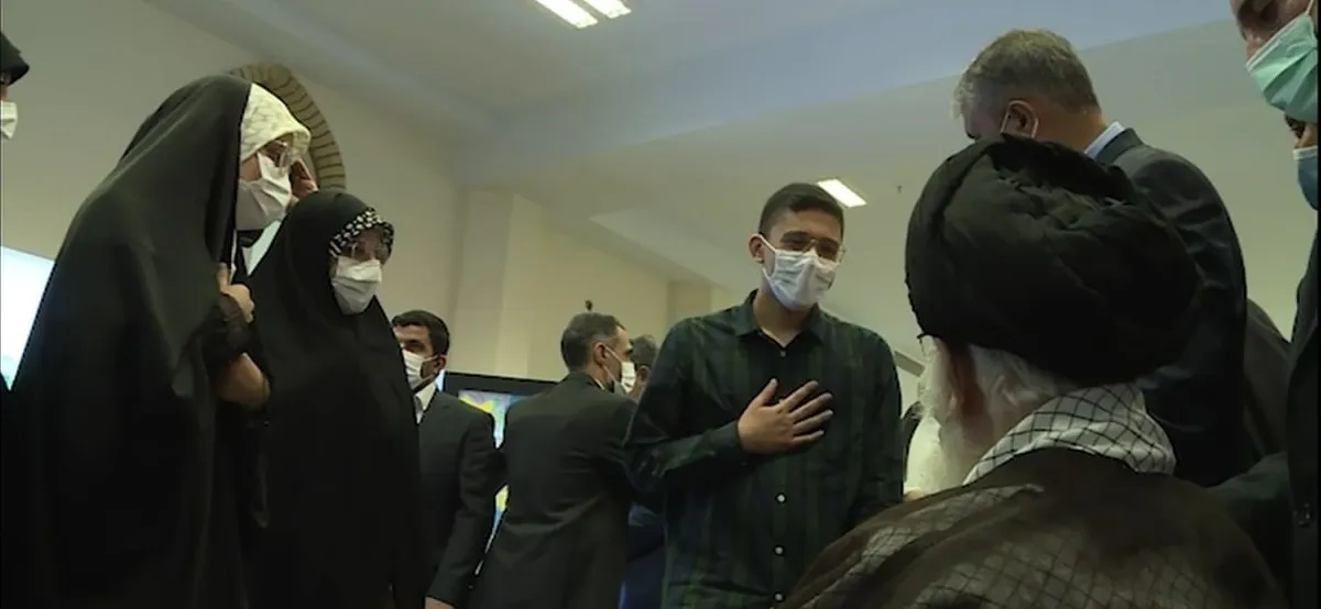 دیدار «آرمیتا» و «علیرضا» با رهبر انقلاب + فیلم