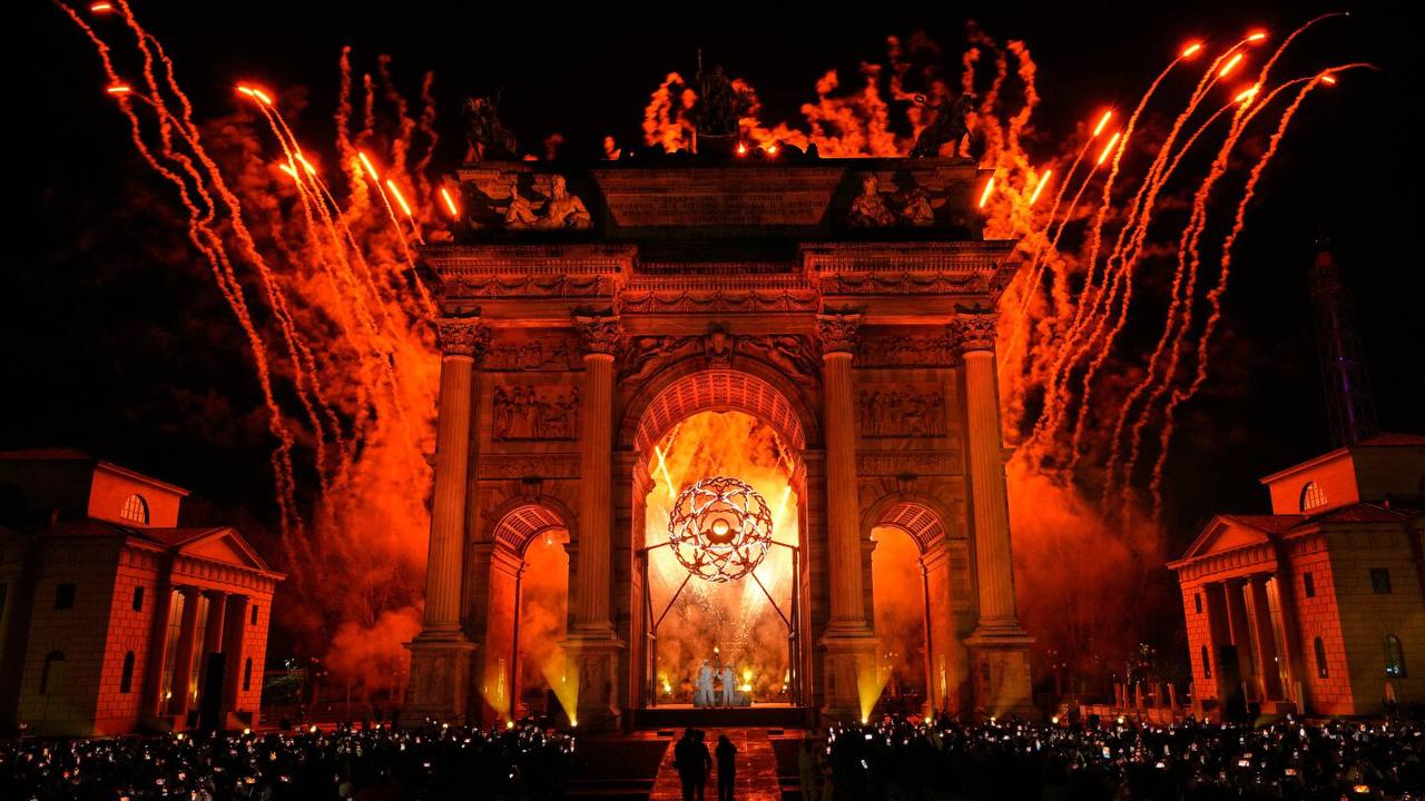 احضار شیطان در مراسم افتتاحیه المپیک زمستانی ایتالیا+تصاویر