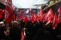 تجدید عهد عزاداران حسینی در رواق کشوردوست و برگزاری آیین شام غریبان در عاشورای ۱۴۰۵