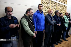 مراسم ترحیم والده شهید حاج احمد متوسلیان