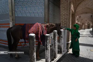 خیمه سوزان ظهر عاشورا - چهارراه گلوبندک تهران