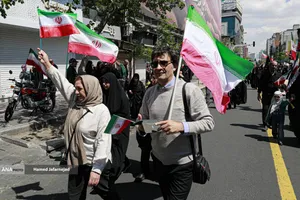 مراسم چهلمین روز شهادت حضرت آیت الله خامنه ای رهبر شهید انقلاب