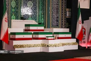 ادای احترام ادیان مختلف بر پیکر رهبر مجاهد شهید انقلاب

