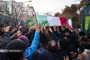  تشییع پیکر شهدای مظلوم مقاومت ملی ایران 