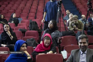 نشست خبری فاطمه مهاجرانی سخنگوی دولت با خبرنگاران