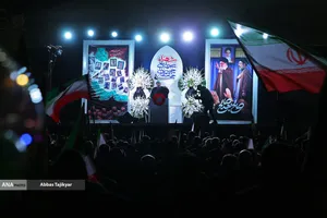 اجتماع مردمی در خونخواهی امام شهید امت - میدان انقلاب