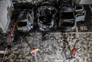 حملات پیوسته موشکی و پهبادی ایران به سرزمین های اشغالی