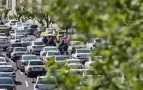 ترافیک سنگین در محورهای قزوین–کرج و شهریار–تهران