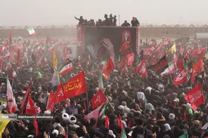مراسم تشییع پیکر مطهر رهبر شهید انقلاب در قم